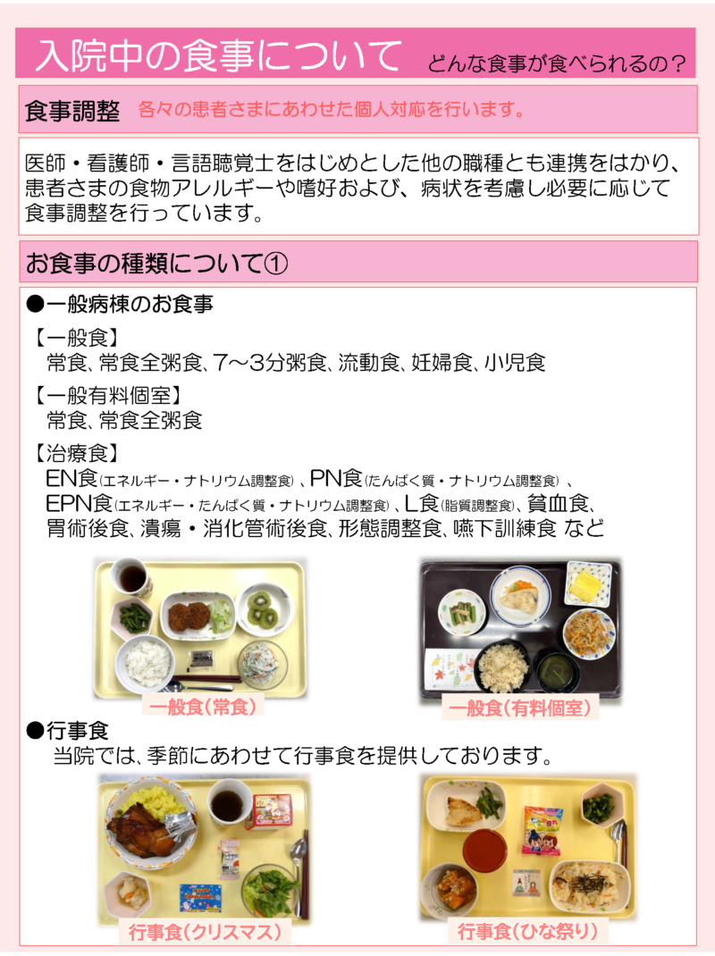 栄養管理室について